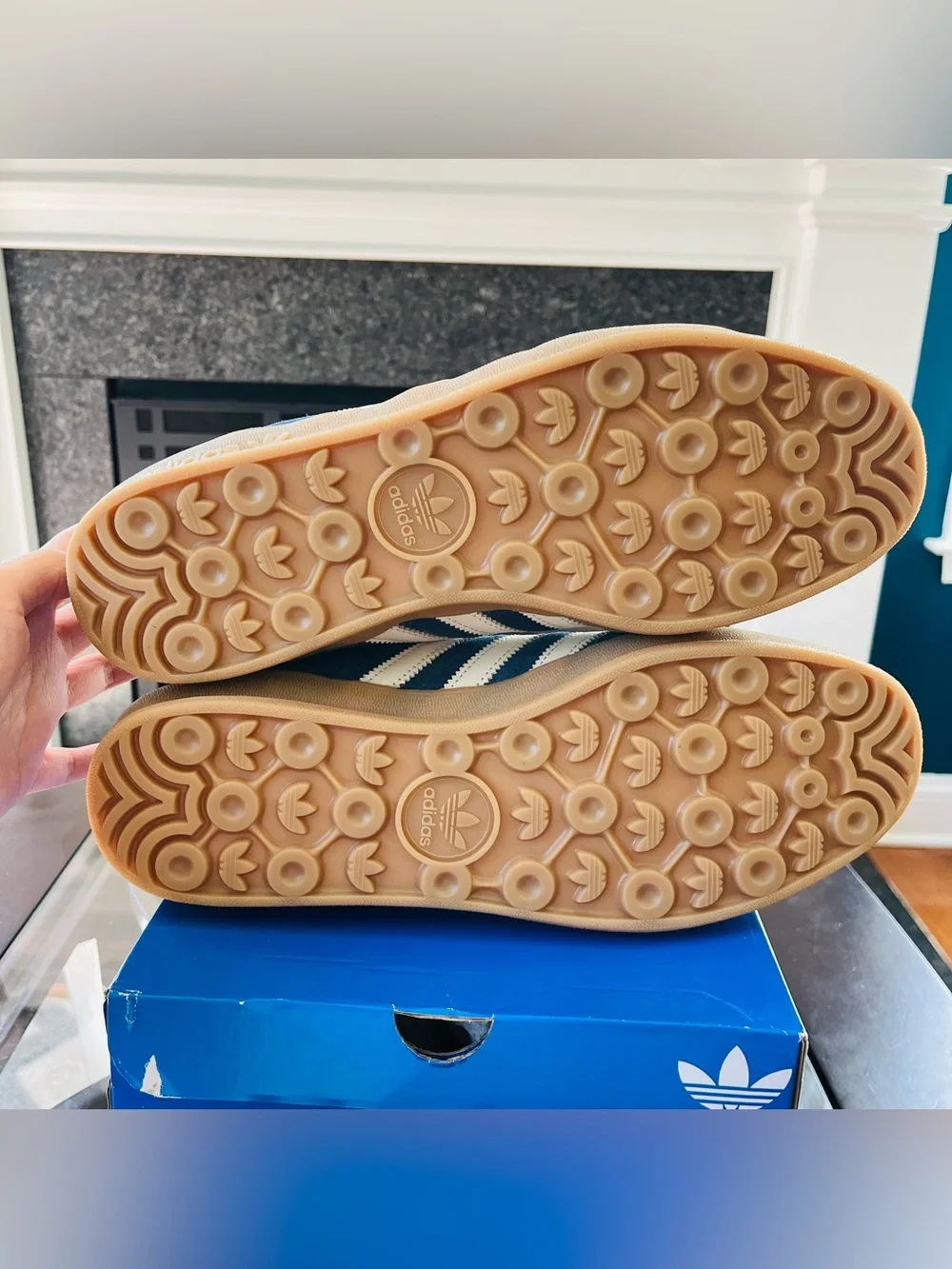 Sz 11.5 adidas Gazelle Indoor Sneakers Night Indigo KI2253 Men's